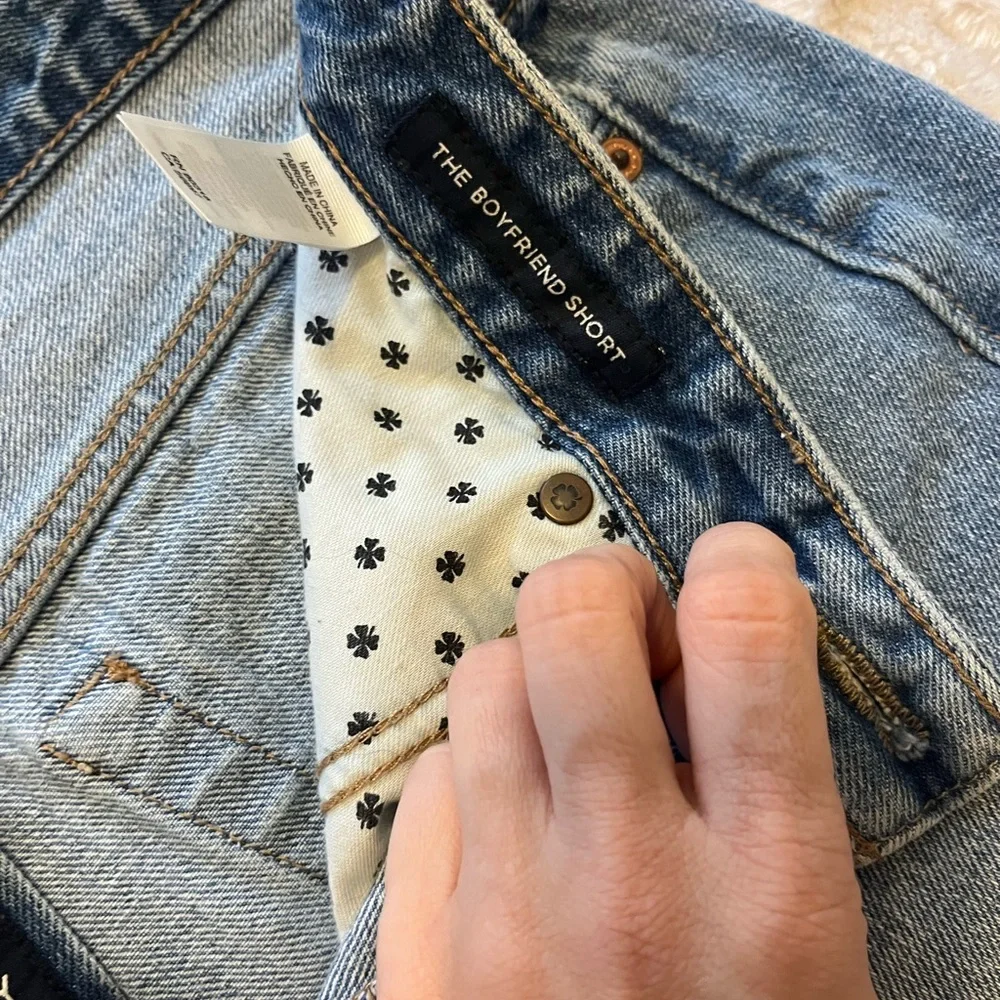 Lucky Brand Women's The Boyfriend Shorts - Picture 3 of 5